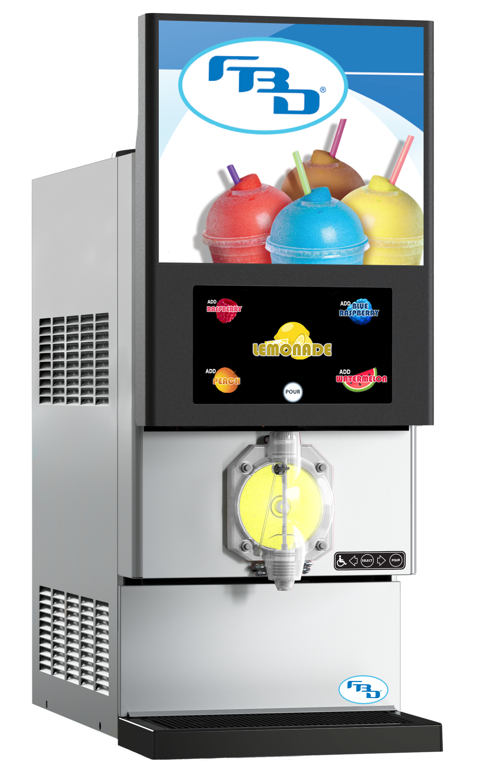 Frozen Beverage Dispensing Machines MultiFlavor Machines FBD